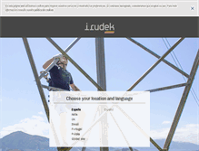 Tablet Screenshot of irudek.com